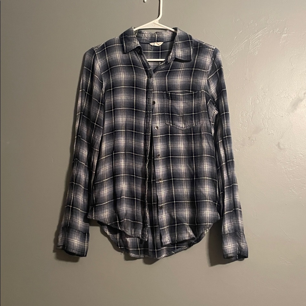 blue flannel